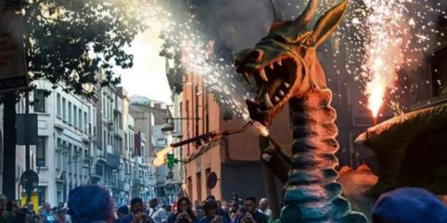 Imatge d'arxiu de les Festes de Maig de Badalona