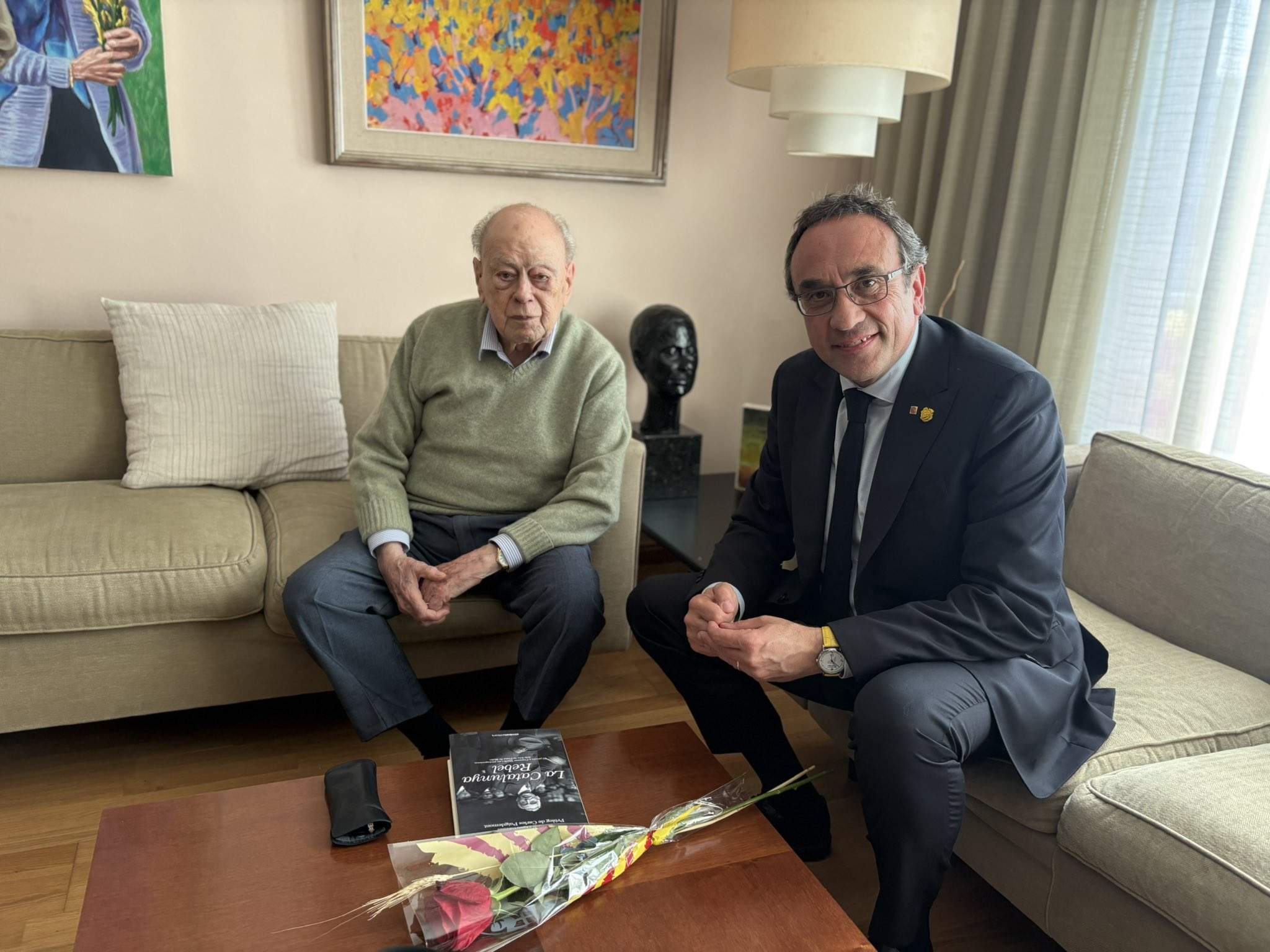 "La crònica d'un escarni": Junts es bolca amb Jordi Pujol i denuncia l'actuació de l'Audiència Nacional