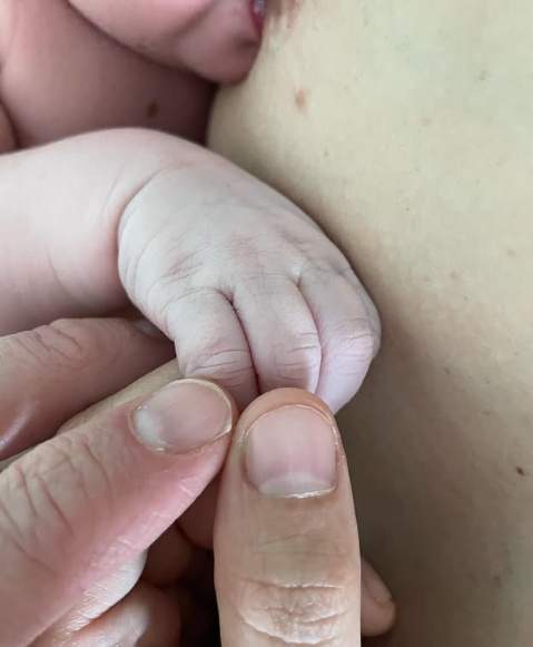 Edu Soto, dando la bienvenida a su hija IG