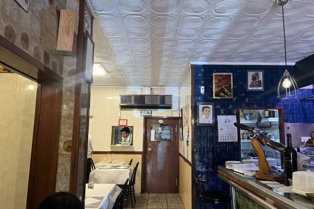 Interior del restaurant Las Corts. / Foto: Rosa Molinero Trias