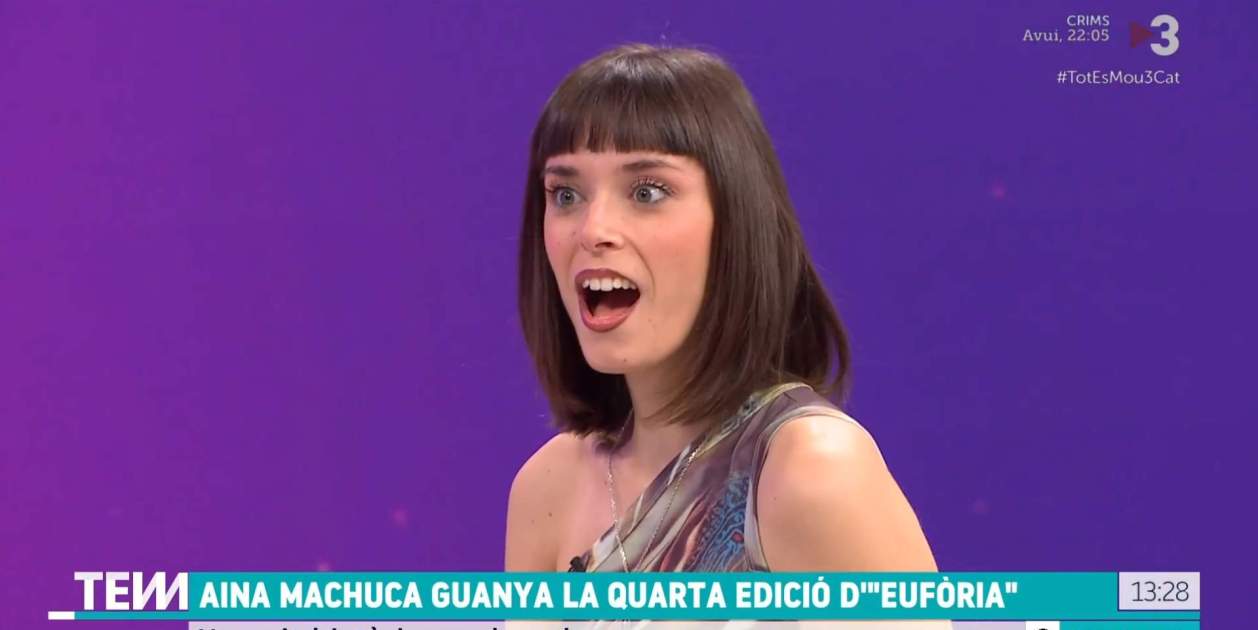La reacció de l'Aina Machuca a l'anècdota de Melero / 3Cat