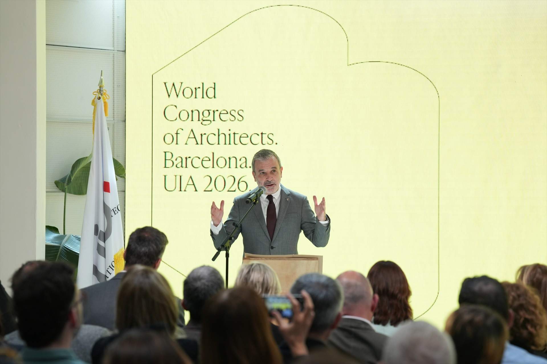 250 ponents i més de 10.000 professionals participaran en el Congrés Mundial d'Arquitectura de Barcelona