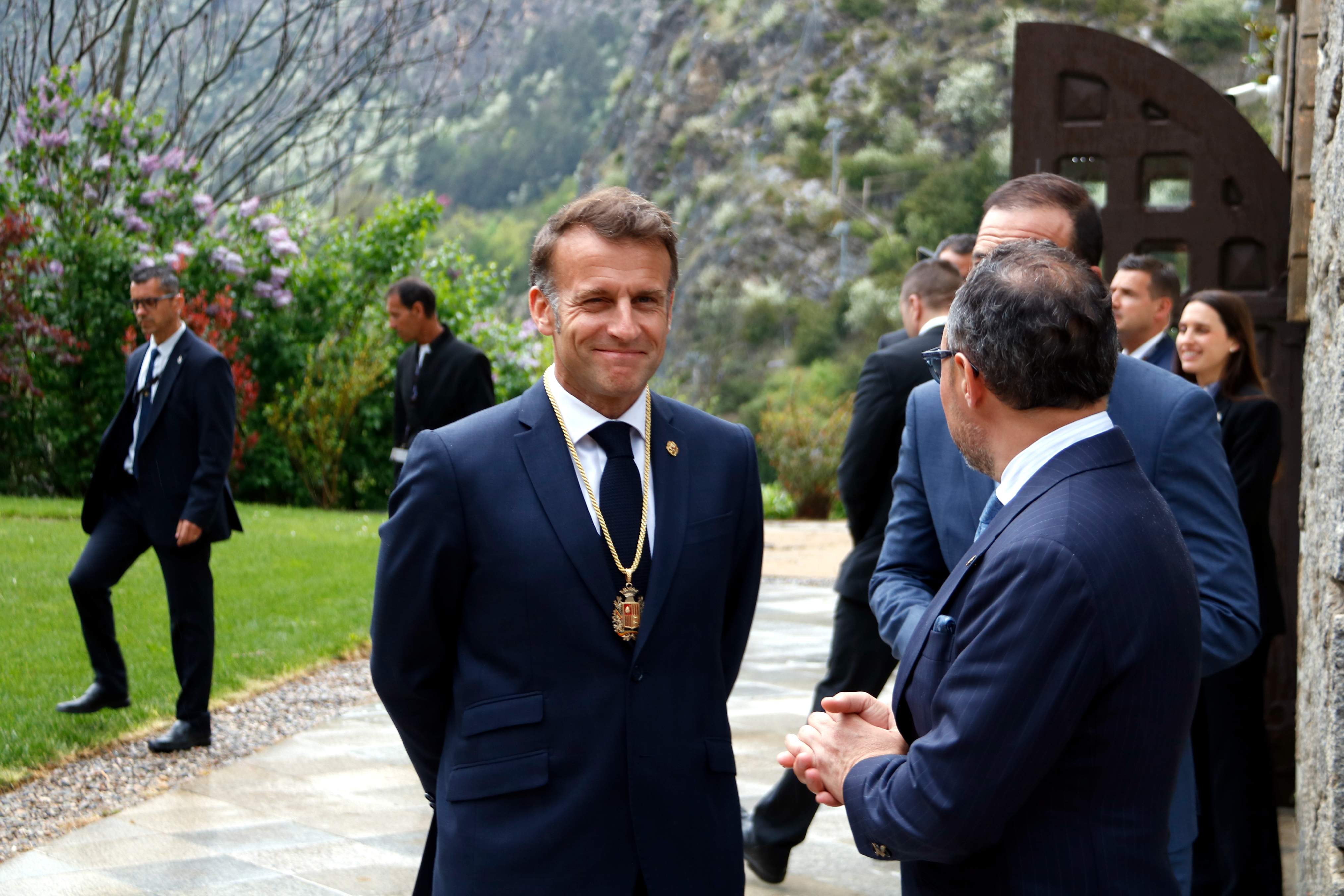 Macron visita Andorra amb l'acord d'associació amb la UE com a prioritat
