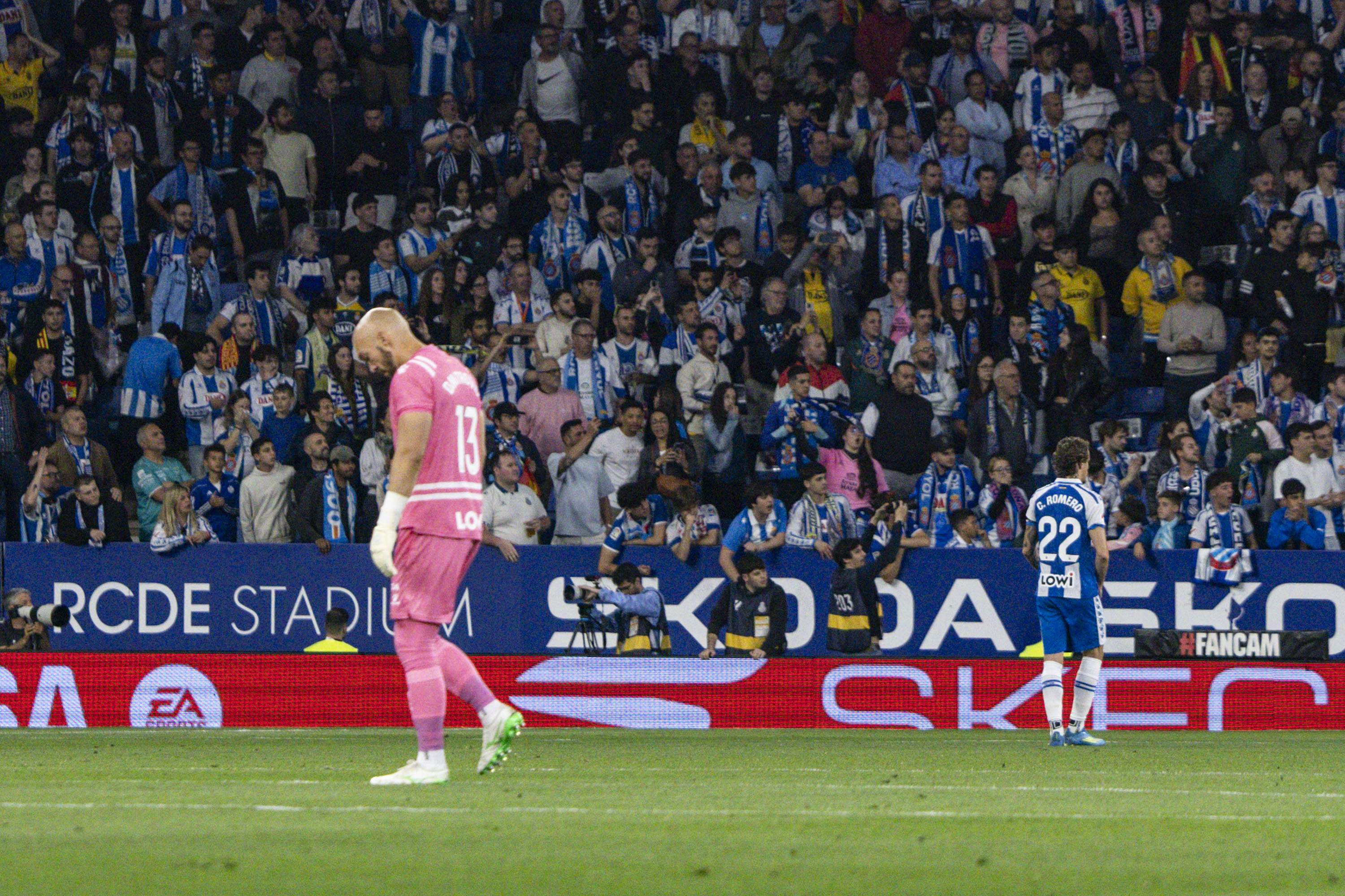 El Espanyol tiembla ante el Levante (0-0) y continúa abocado al precipicio del descenso