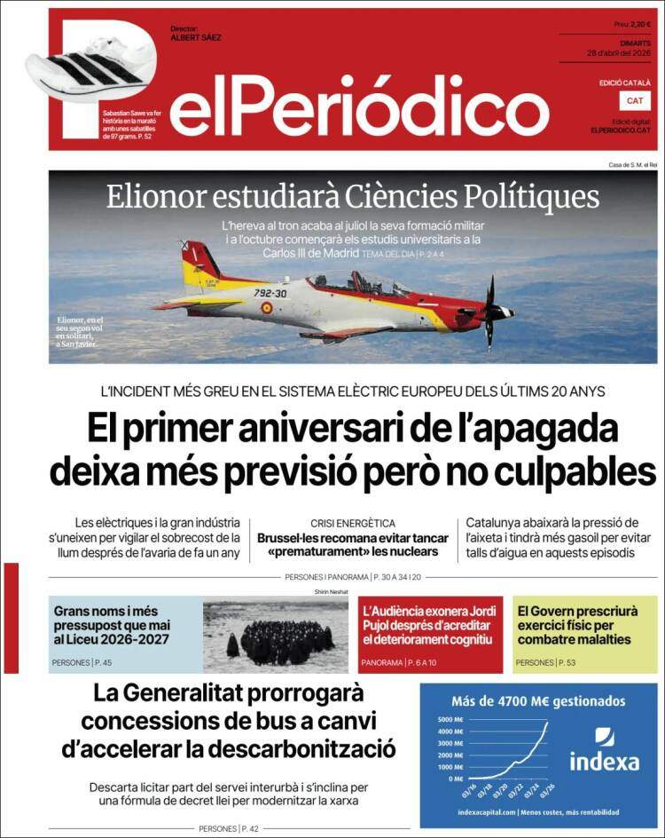 'El Periódico', 28 d'abril de 2026