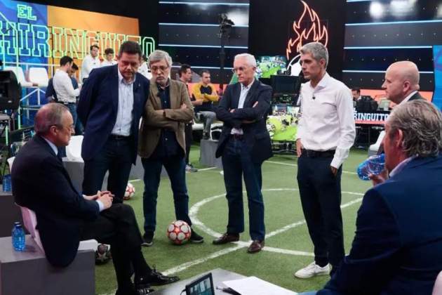 José Luis Sánchez i companyia, a 'El Chiringuito' IG