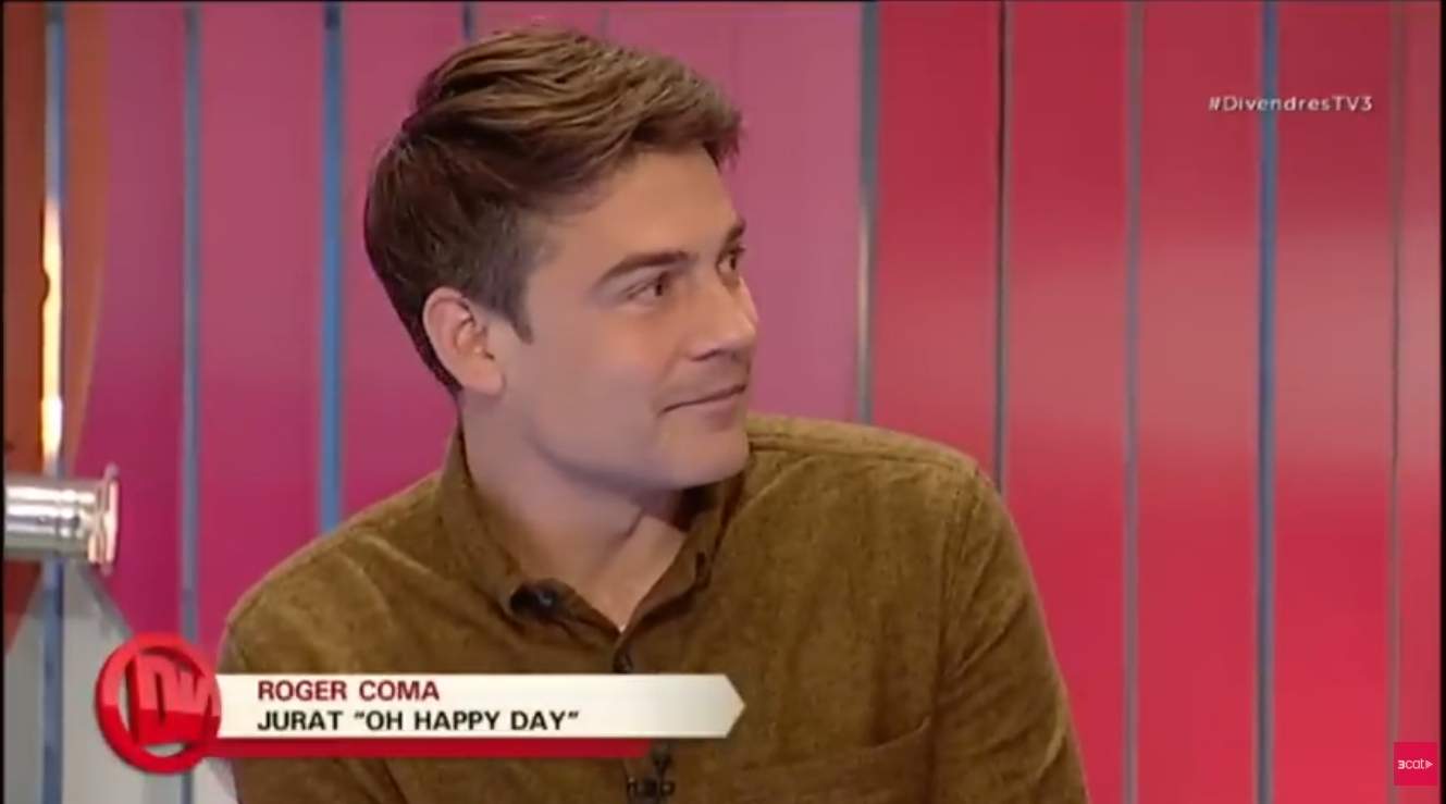 Roger Coma , jurat de 'Oh Happy Day' l'any 2015 / 3Cat
