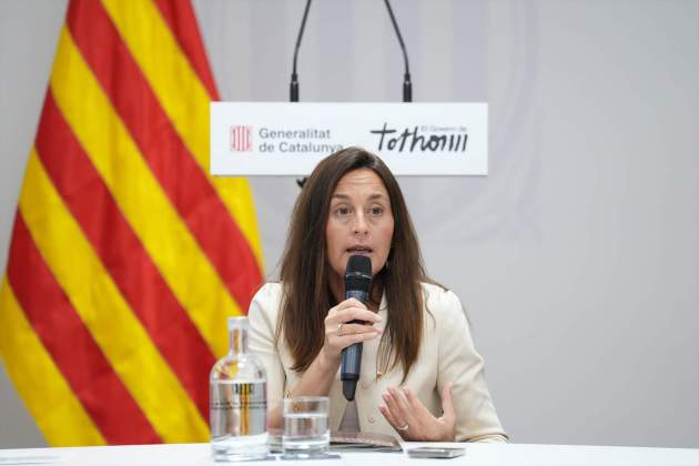Esther Niubó, consejera de Educación / David Zorrakino / Europa Press