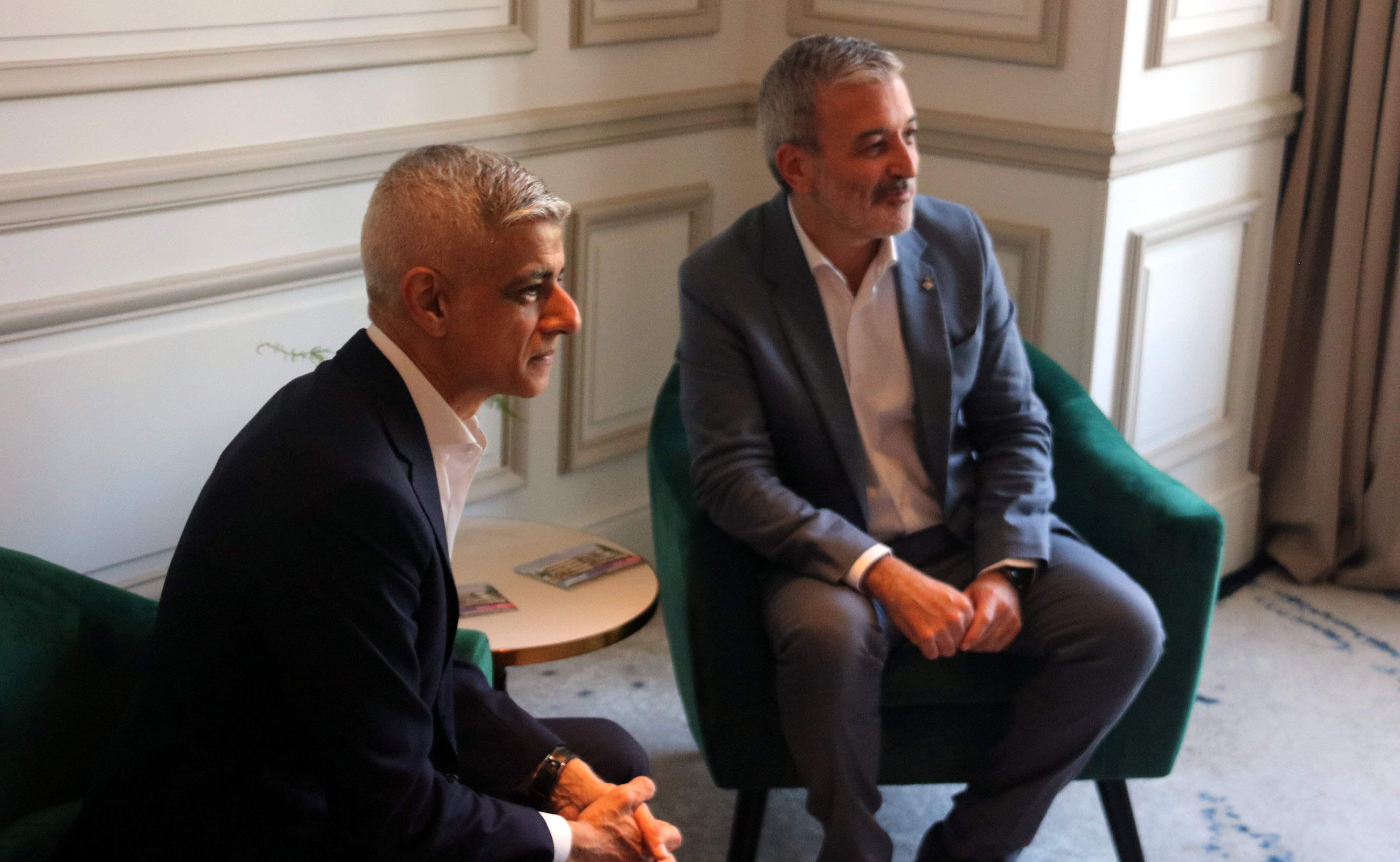 Collboni se alía con el alcalde de Londres para luchar contra la gentrificación y la especulación inmobiliaria