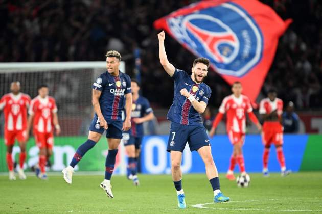 EuropaPress 7482207 28 april 2026 france paris paris saint germains khvicha kvaratskhelia