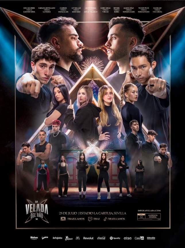 El cartel de 'La velada del año VI'