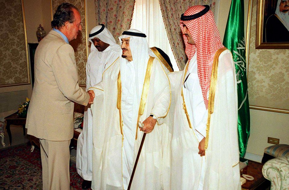 rey joan carles arabia saudí GTRES