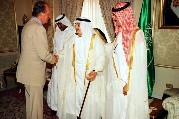 rey joan carles arabia saudí GTRES