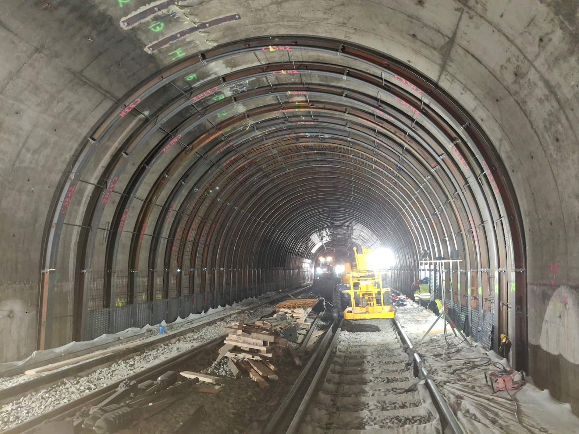 Els trens de mercaderies tornen a circular pel túnel de Rubí després de set setmanes d'obres