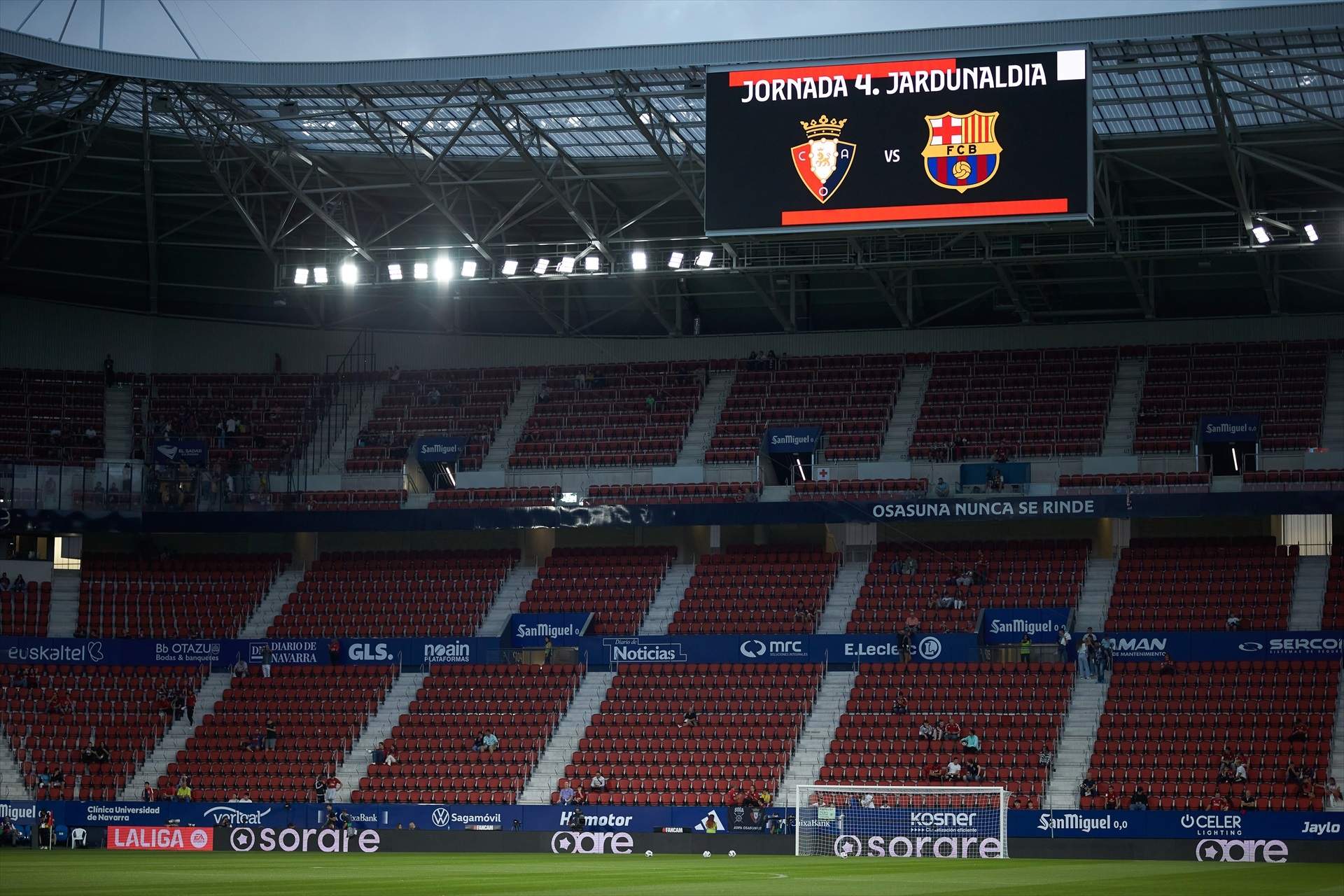 Osasuna Barça El Sadar / Foto: Europa Press - Ricardo Larreina