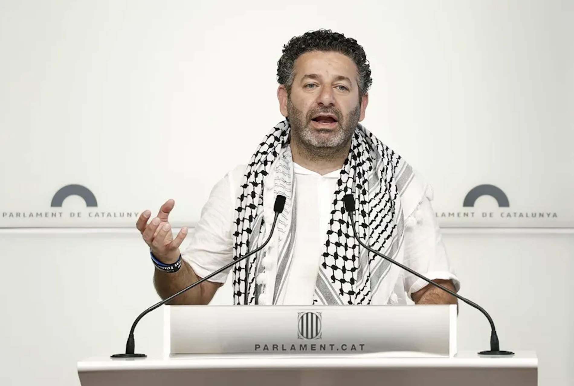 Qui és Saif Abukeshek, l’activista barceloní detingut per Israel?