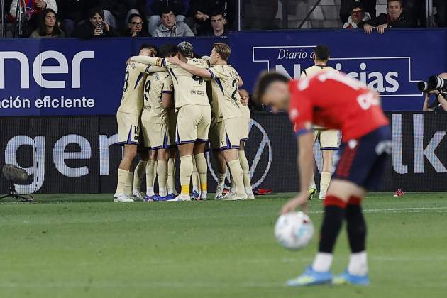 Osasuna Barça / Foto: EFE Osasuna Barça / Foto: EFE