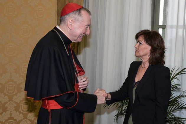 Carmen Calvo Vaticano EFE