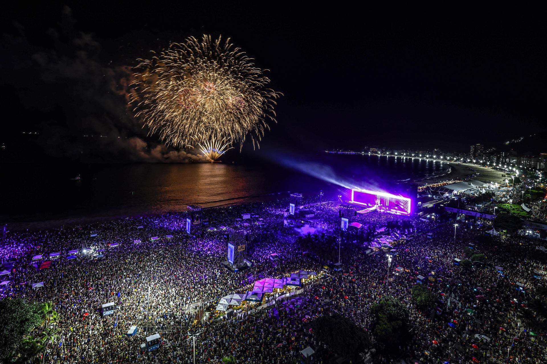 Així ha arrasat Shakira a Copacabana, on ha congregat dos milions d’espectadors