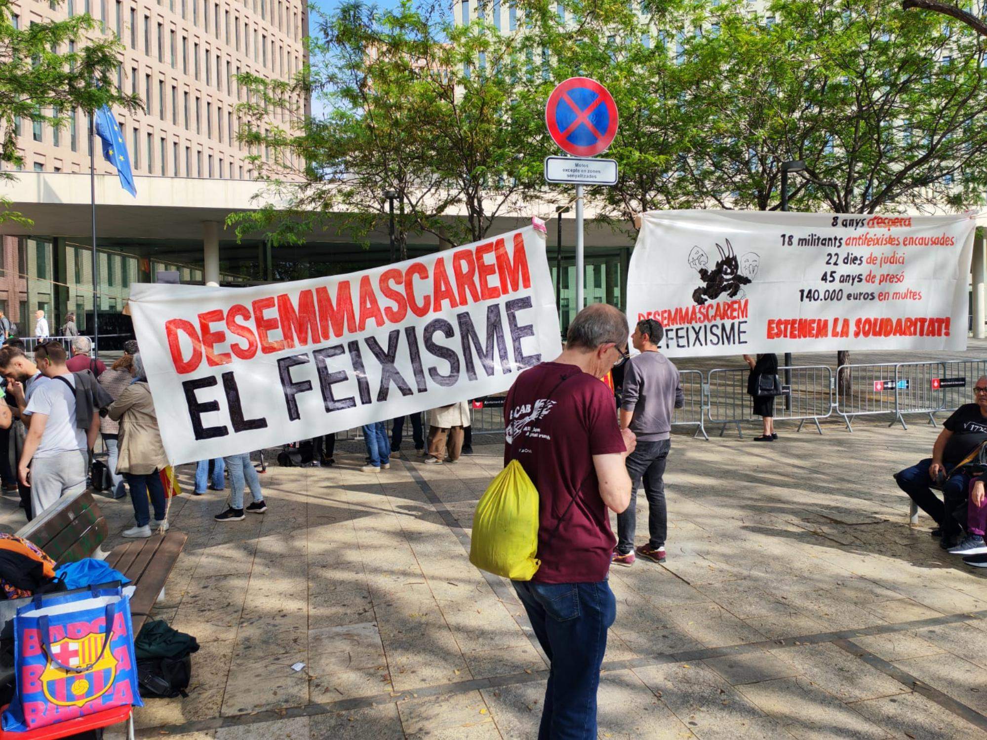 L'excap de Societat Civil Catalana en el judici contra els activistes: 