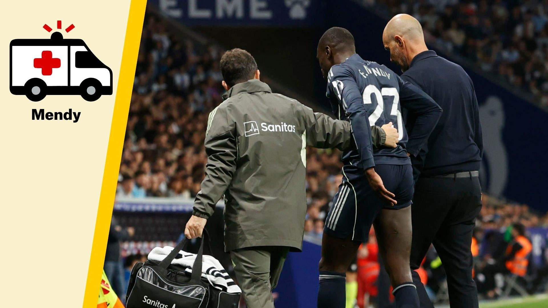 Lesió de Mendy: què li passa, quina lesió té i quant de temps estarà de baixa amb el Real Madrid