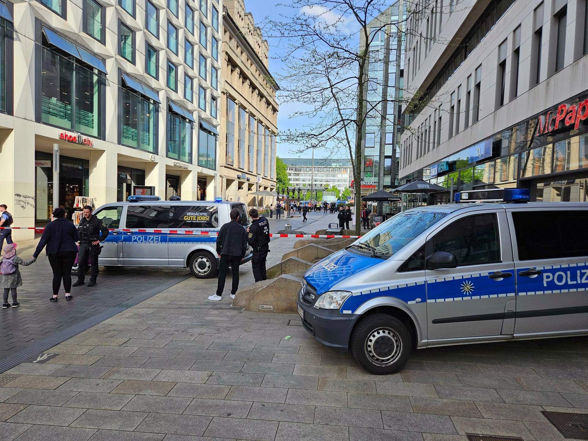 Atropellament massiu a una zona de vianants de Leipzig: almenys dos morts i diversos ferits