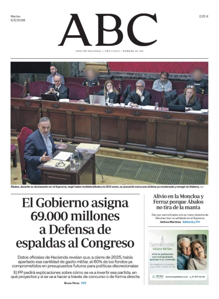 'ABC', 5 de maig de 2026