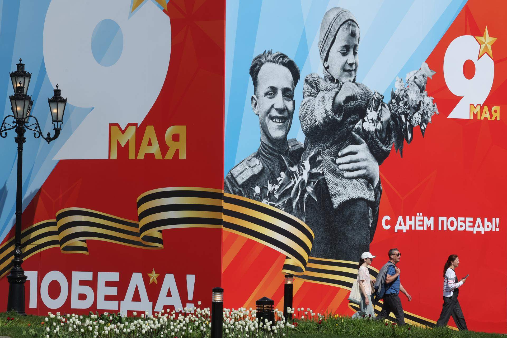 Putin i el 'seu' Dia de la Victòria: marcat per la guerra i una exhibició militar descafeïnada a Moscou