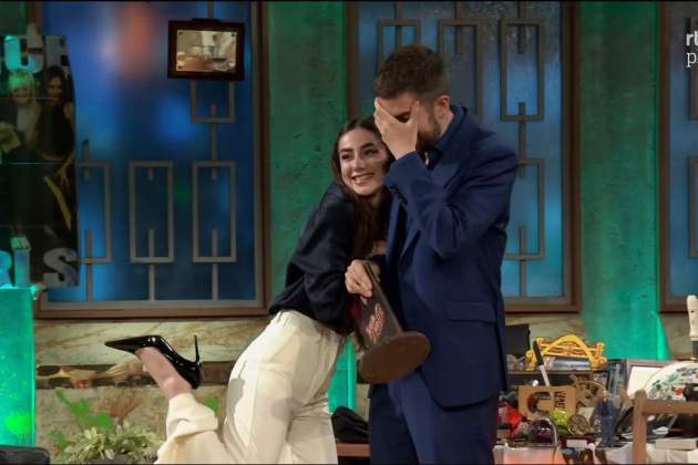 La reacció de David Broncano a la resposta de Lola Lolita sobre 'El hormiguero' / Atresplayer 