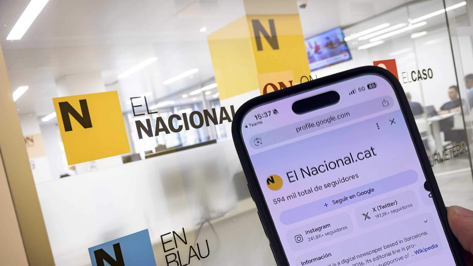 Informa't sobre Catalunya des de Catalunya: afegeix El Nacional a les teves fonts preferides de notícies