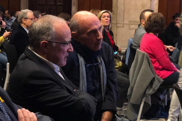 Lluís Llach Salvador Cardús presentació consell per la república - Marta Lasalas Lluís Llach Salvador Cardús presentació consell per la república - Marta Lasalas