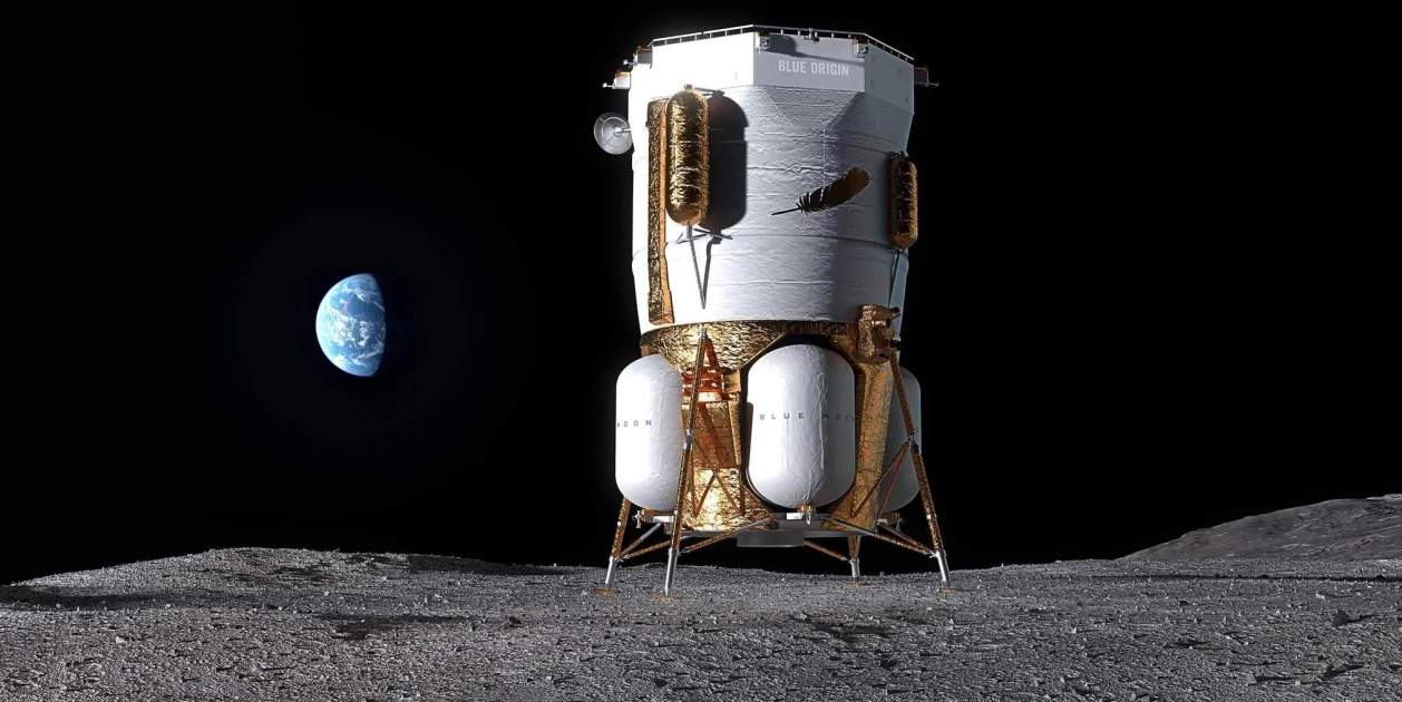 La Luna, más cerca: el módulo lunar de Blue Origin supera una de las pruebas más exigentes