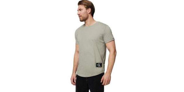 Calvin Klein Badge Turn Up Sleeve