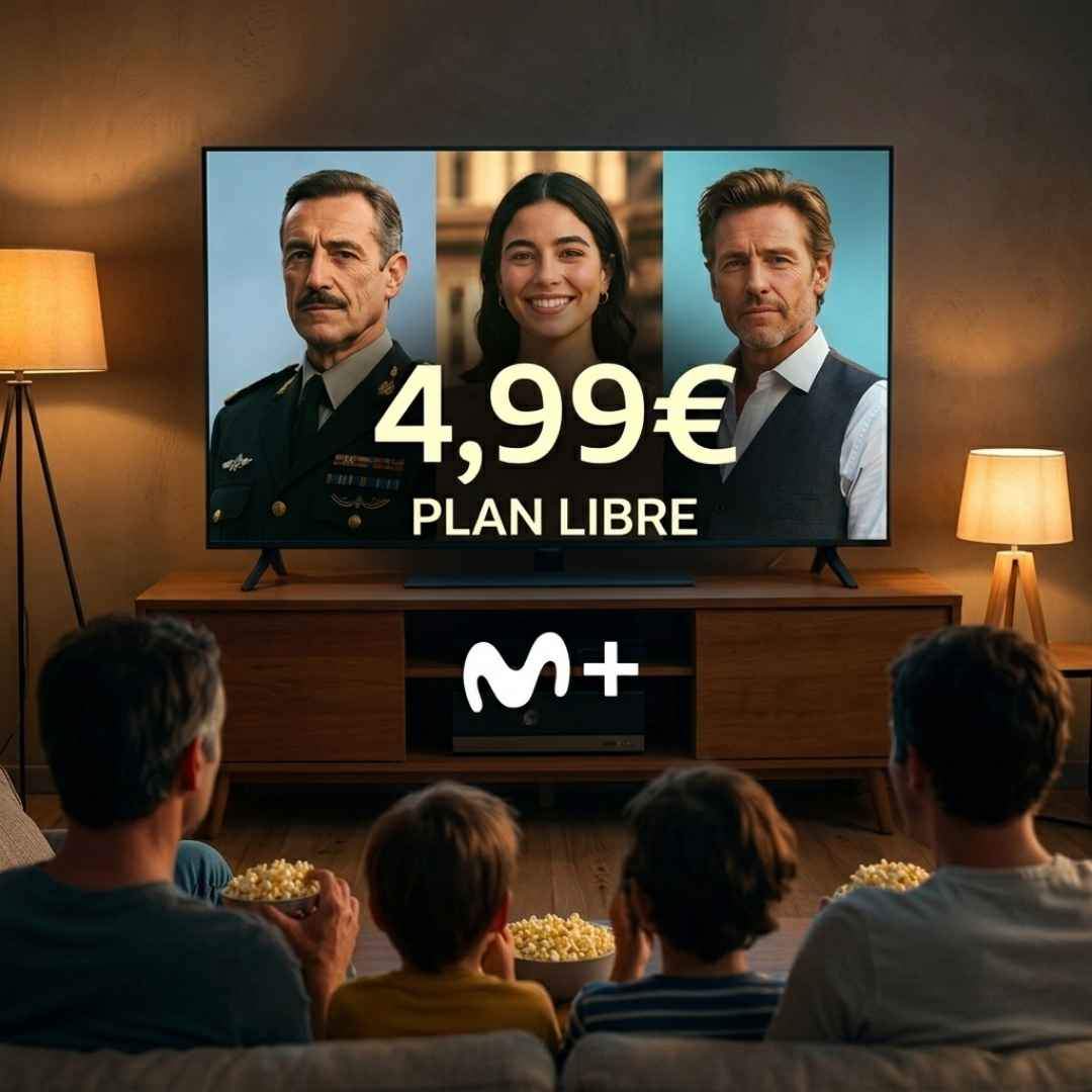 Movistar Plus+ baixa el preu d’entrada amb més de 70 canals per menys de 5 euros al mes