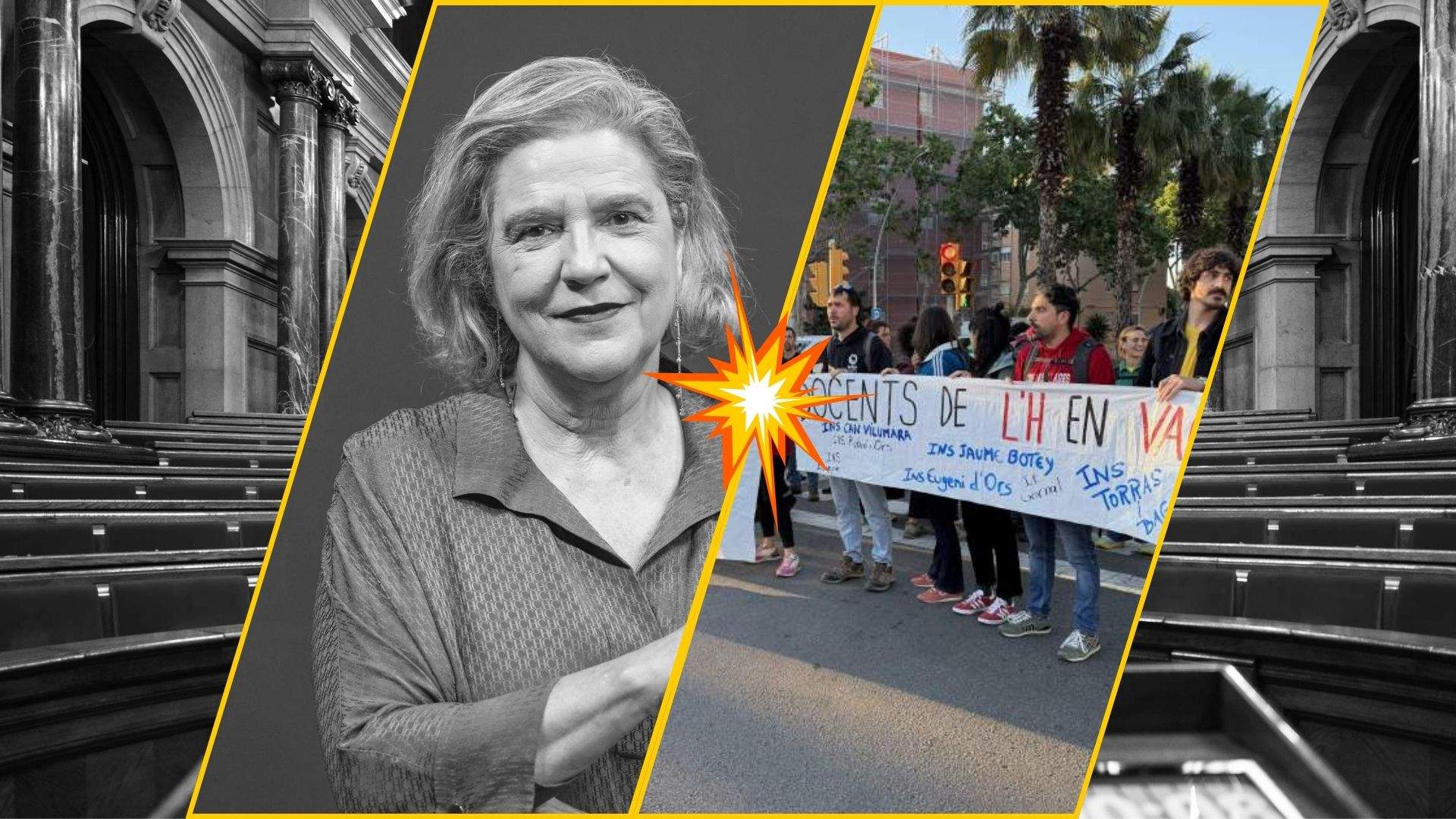 La Rèplica de Rahola a la vaga de docents: "És una vergonya enorme que el Govern se'n desentengui"