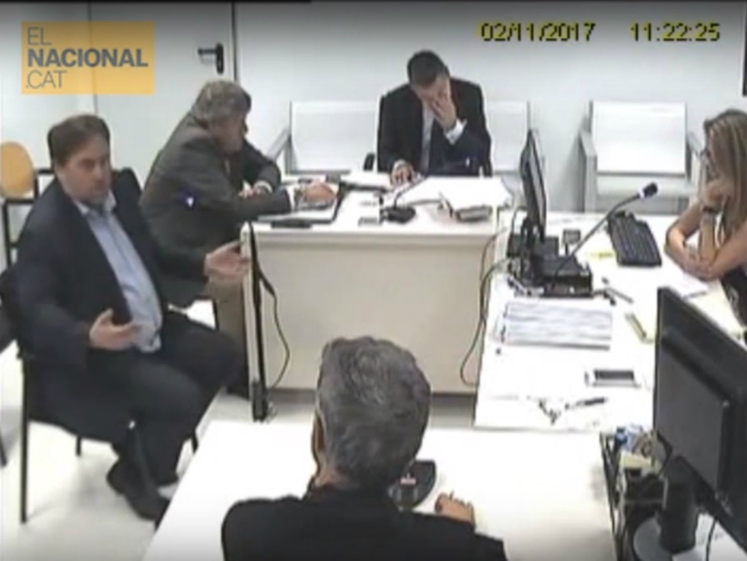VÍDEO: Las declaraciones de Junqueras y Forn en la Audiencia Nacional, un año después