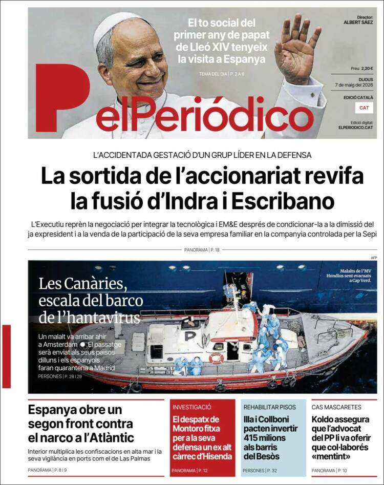 'El Periódico', 7 de maig de 2026