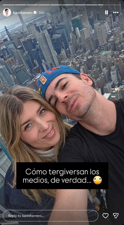 La resposta de Karin Herrero als titulars sobre la seva relació amb Cristina Boscá  / Instagram