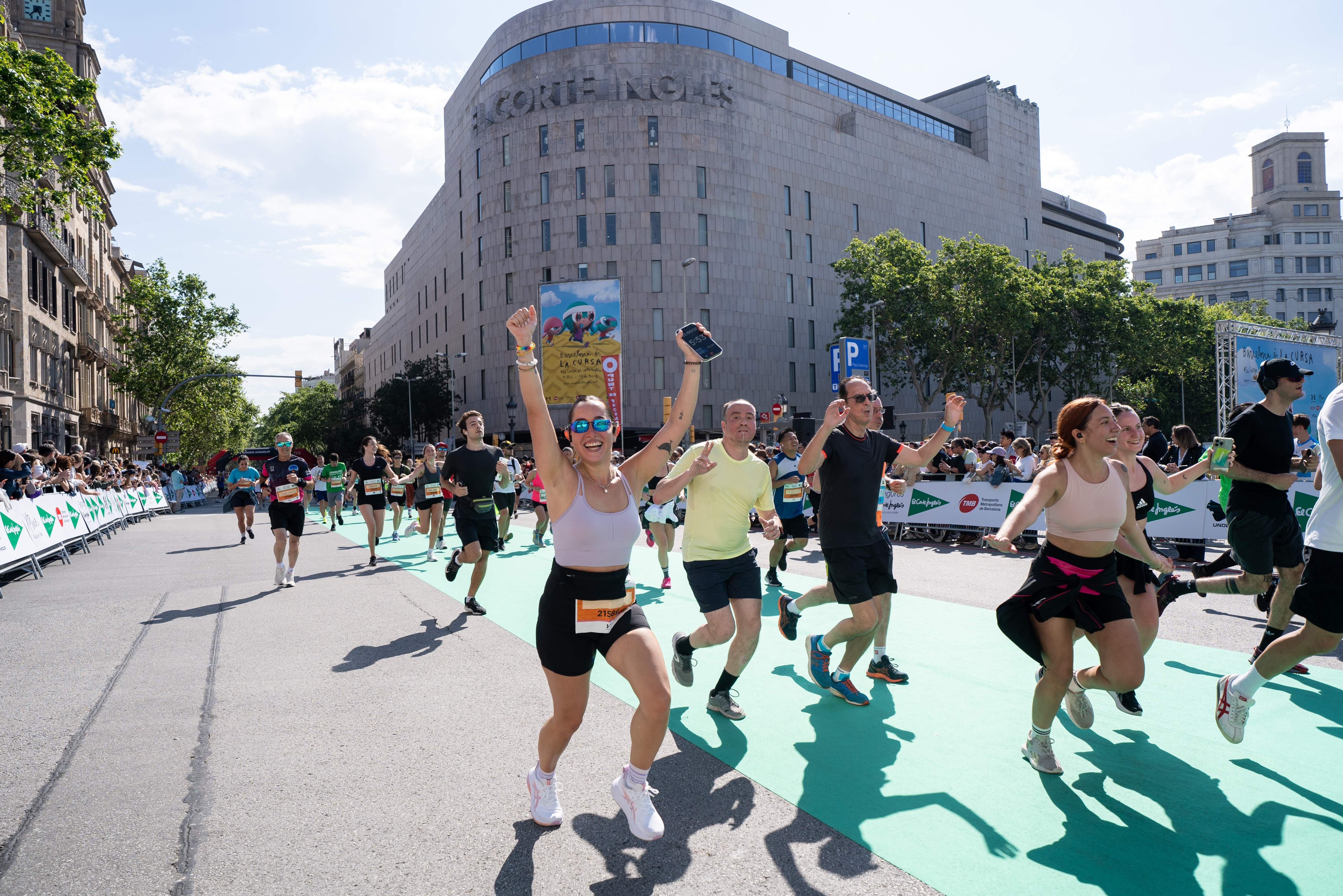 Carrera El Corte Inglés en Barcelona 2026: recorrido, horarios y calles cortadas