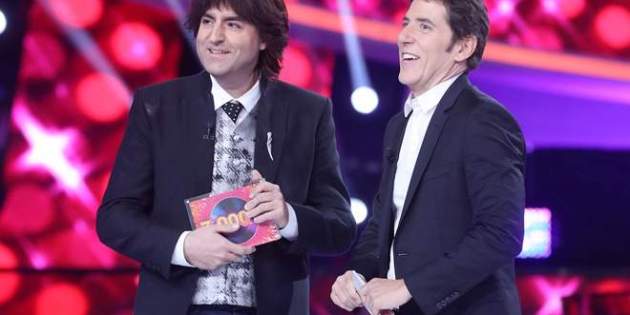 Raúl Pérez, amb Manel Fuentes a 'Tu cara me suena' Antena 3