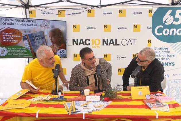 Xavier Grasset, a ElNacional per Sant Jordi