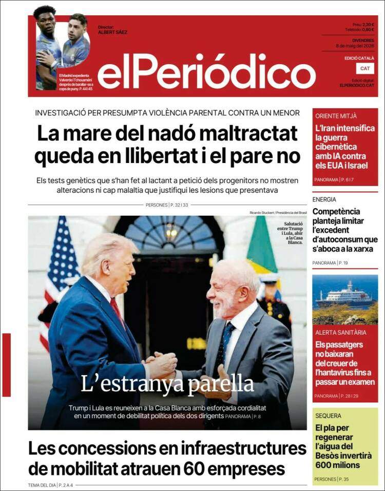'El Periódico', 8 de maig de 2026