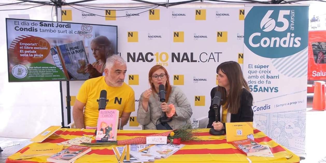 Elisenda Carod a ElNacional per Sant Jordi 2026