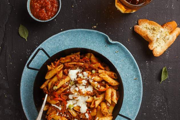 Plat de macarrons. Foto: Pexels