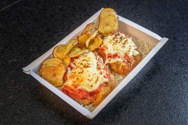 Milanesa napolitana. Foto: Pexels
