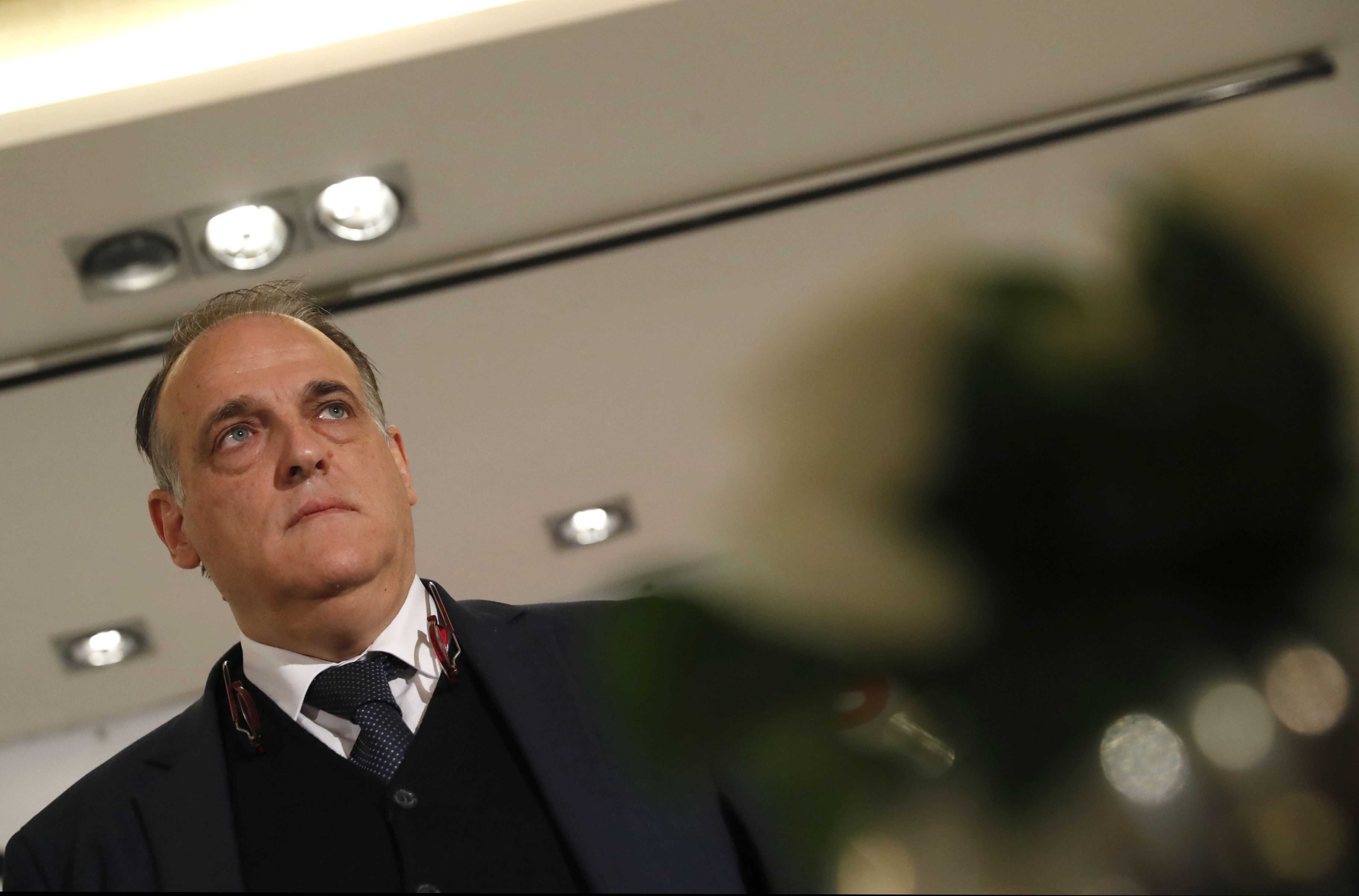 Tebas diu que Piqué es va equivocar en les seves declaracions sobre el Madrid