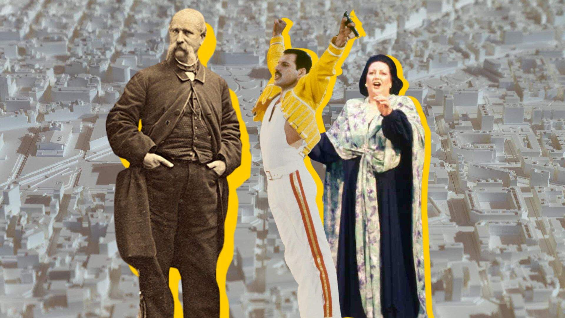 Barcelona agiliza los monumentos a Ildefons Cerdà y a Montserrat Caballé y Freddie Mercury