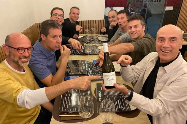Sopar dels meteorolegs de TV3 / Instagram