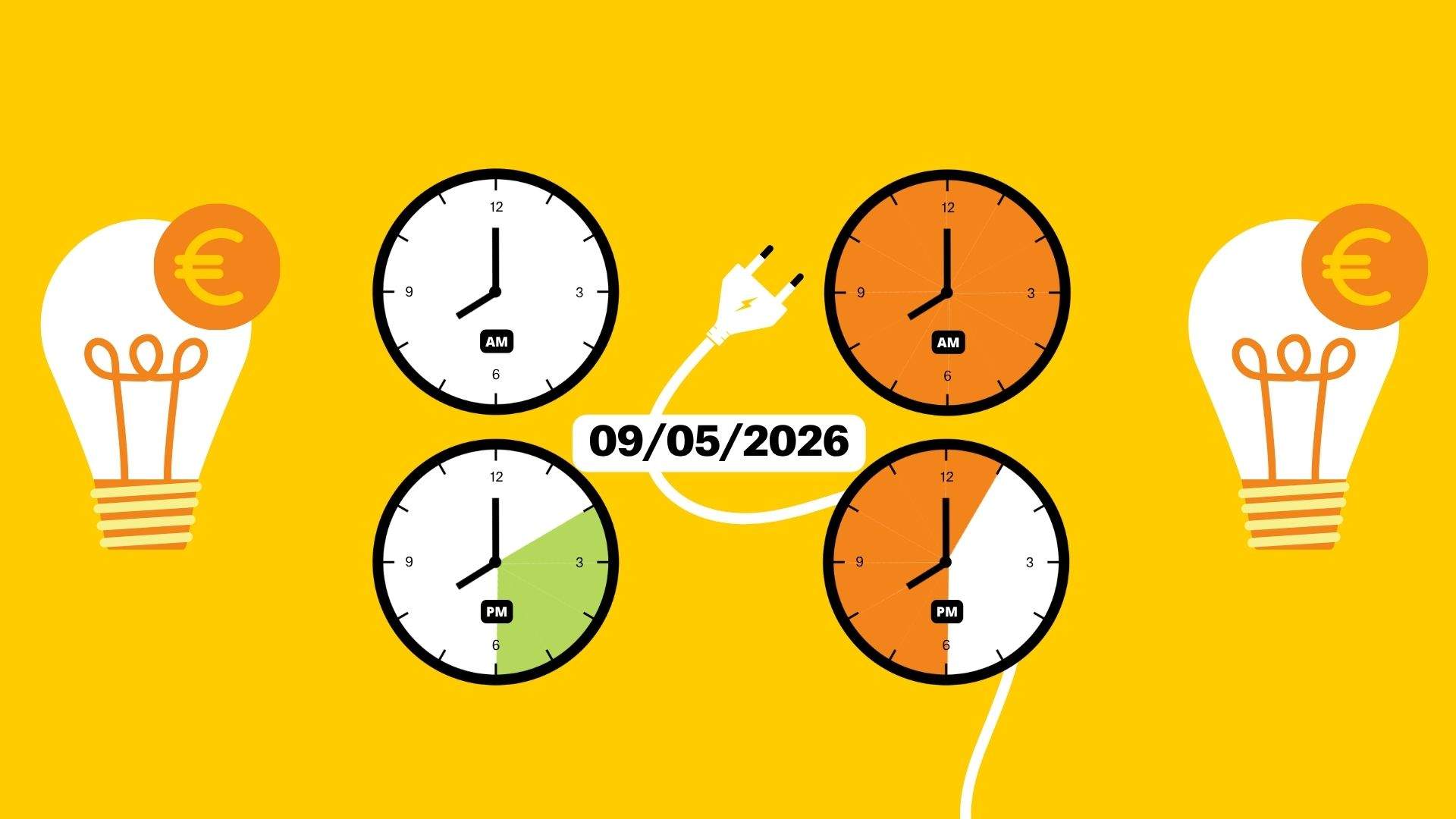 Precio de la luz hoy, 9 de mayo de 2026, por horas: ¿cuándo es más barato poner la lavadora?