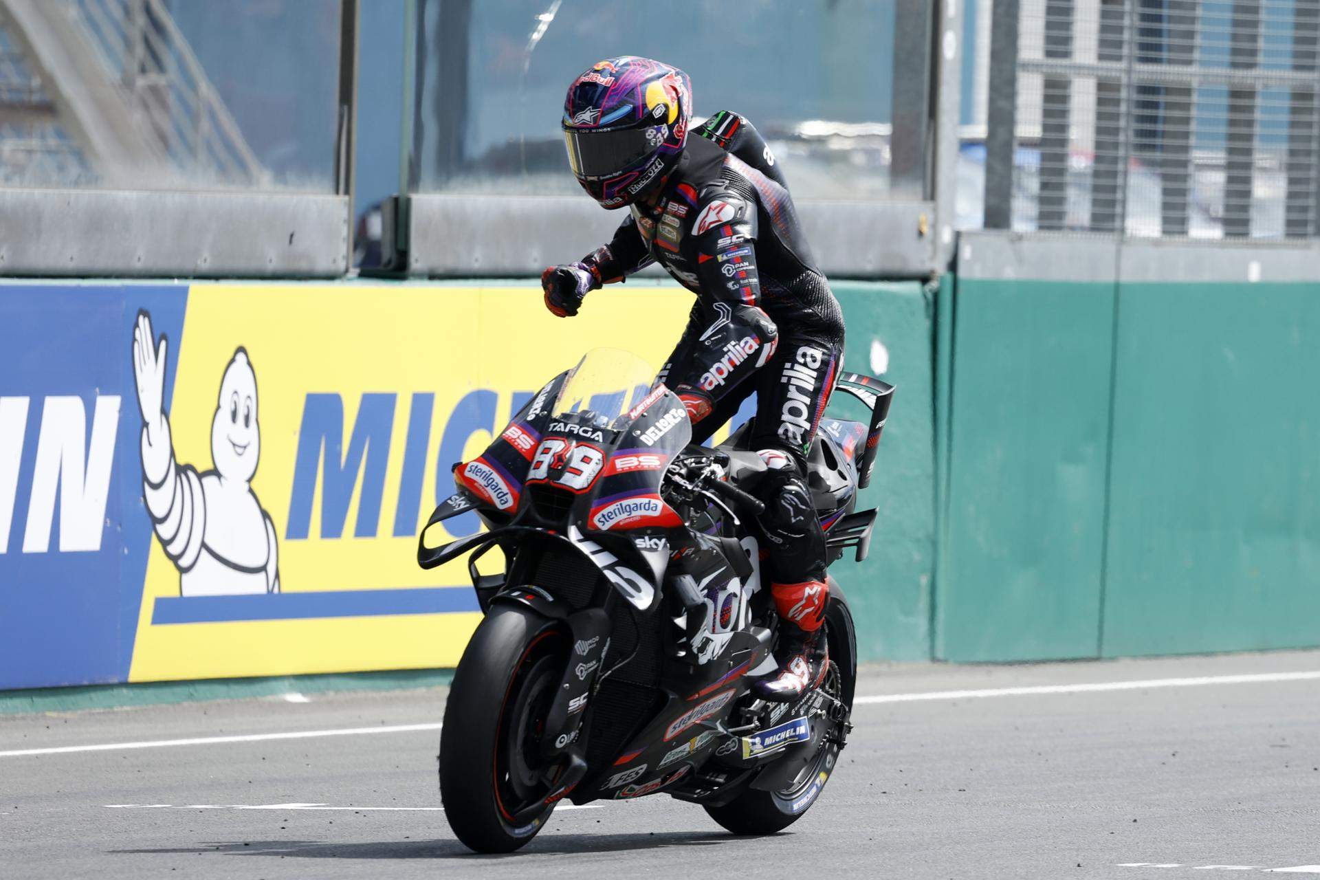 Ningú pot discutir Jorge Martín a l'esprint i Marc Márquez surt volant a Le Mans